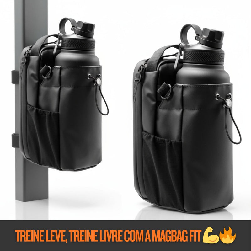 Chega de bagunça na academia! A nova MagBag Fit mantém tudo no lugar.